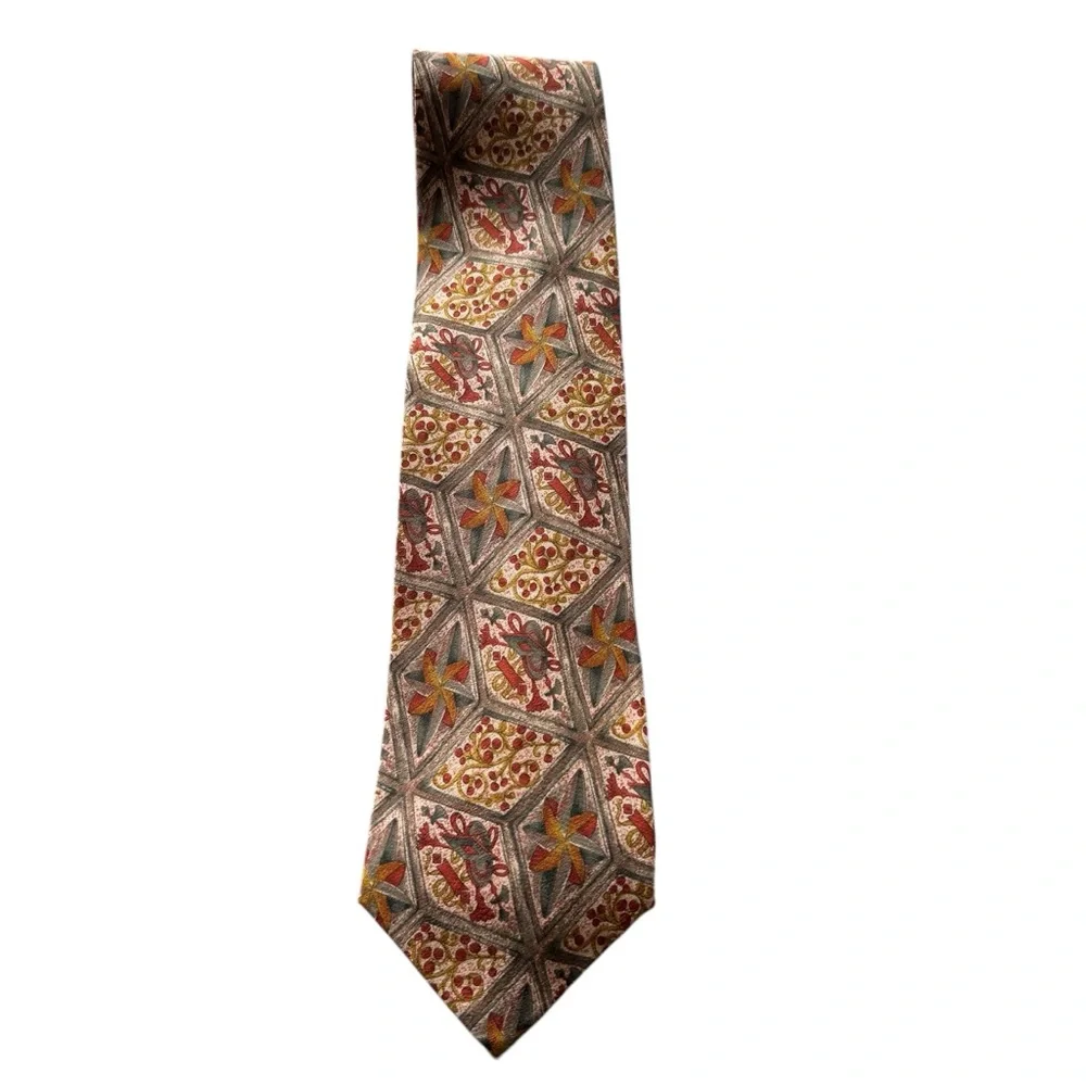 Men’s Valentino Cravatte Silk Neck Tie Handmade in Italy